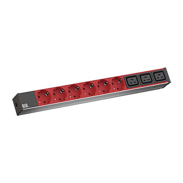 BACHMANN Steckdosenleiste 6xSchutzk.rot 800.2333